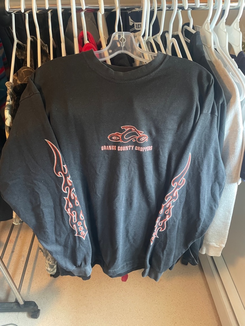 Vintage Orange County Choppers Men’s Black Long Sleeve shirt